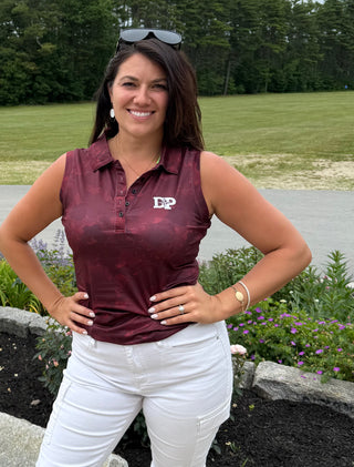 Ladies Lakes Camo Polo