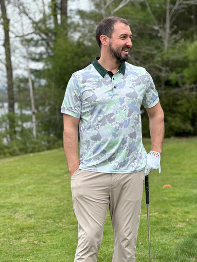 Winni-Ossipee Lakes Camo Polo